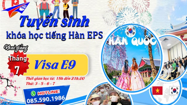 Tuyển sinh khóa học tiếng Hàn EPS diện Visa E9