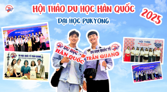 Hội thảo du học Hàn Quốc - Đại học Quốc gia Pukyong 2025. Du học trong tay - Nhận ngay học bổng