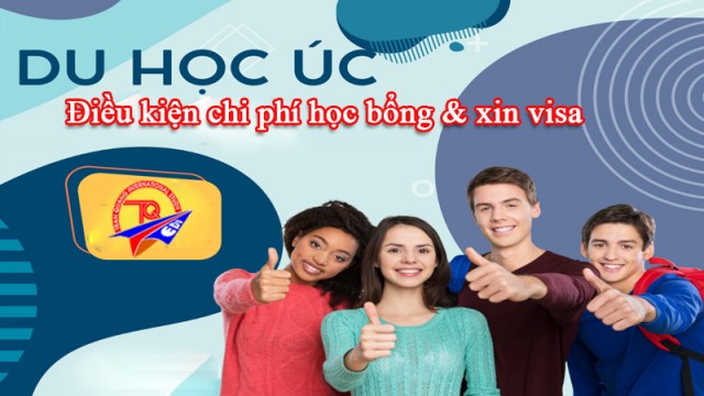 Điều kiện chi phí học bổng visa du học Úc