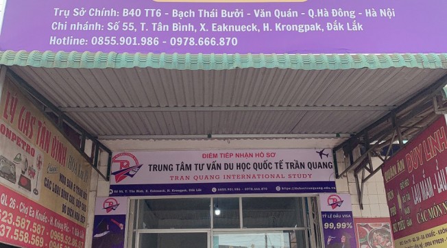 Du Học Trần Quang Khai Trương Chi Nhánh Đắk Lắk