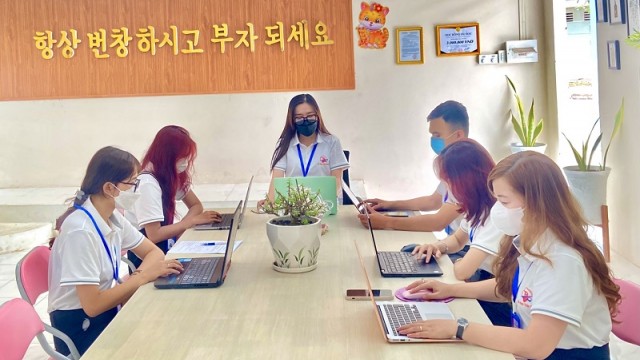 Khai Giảng Lớp Tiếng Hàn Du Học Tại Cơ Sở An Giang