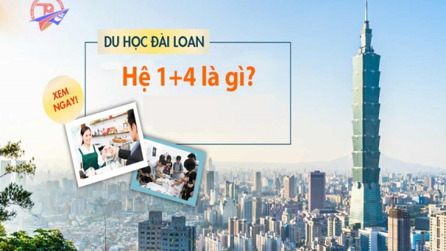 Du học Đài Loan hệ 1+4 là gì