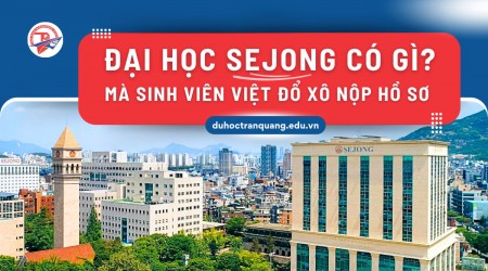Trường Đại học Sejong Hàn Quốc – Vì sao sinh viên Việt đổ xô nộp hồ sơ?