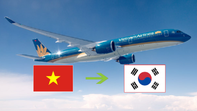 Bay từ Việt Nam sang Hàn Quốc mất bao lâu?