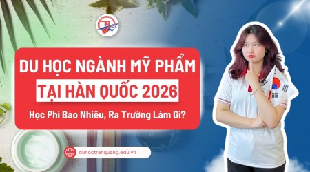Du Học Ngành Mỹ Phẩm Hàn Quốc 2026: Học Phí Bao Nhiêu, Ra Trường Làm Gì?