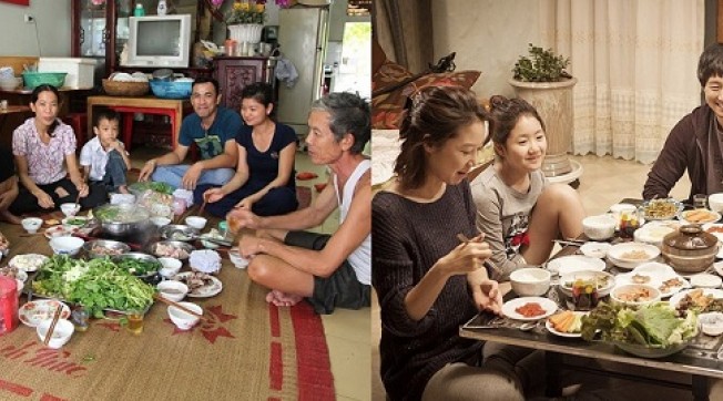 Hàn - Việt: Điểm giống và khác nhau về văn hóa ăn uống