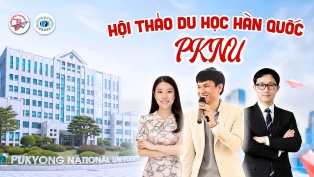 Hội thảo du học Hàn Quốc 2026: Gặp Pukyong, săn học bổng