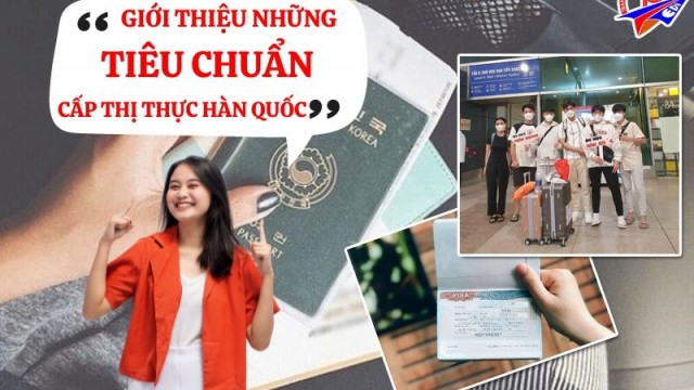 Hướng dẫn tiêu chuẩn cấp thị thực Hàn Quốc