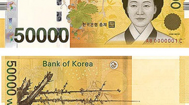 Ý nghĩa tiền Hàn Quốc