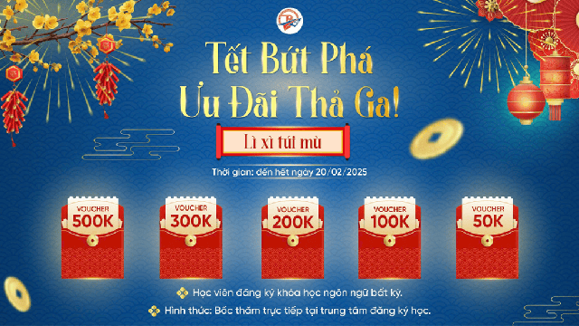 Lì Xì Tết Nguyên Đán Ất Tỵ 2025 - Tết Bứt Phá - Ưu Đãi Thả Ga!