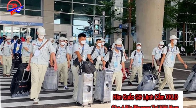 Hàn Quốc gỡ lệnh cấm lao động cho 4 địa phương Tại Việt Nam