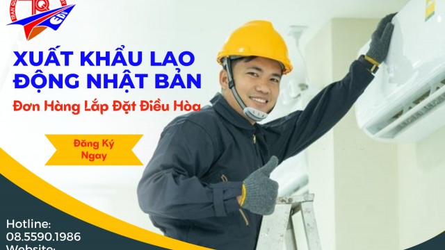 Tuyển dụng xuất khẩu lao động đơn Lắp Đặt Điều Hòa Tại Kyoto Nhật Bản