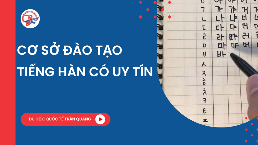 các cơ sở đào tạo tiếng hàn có uy tín