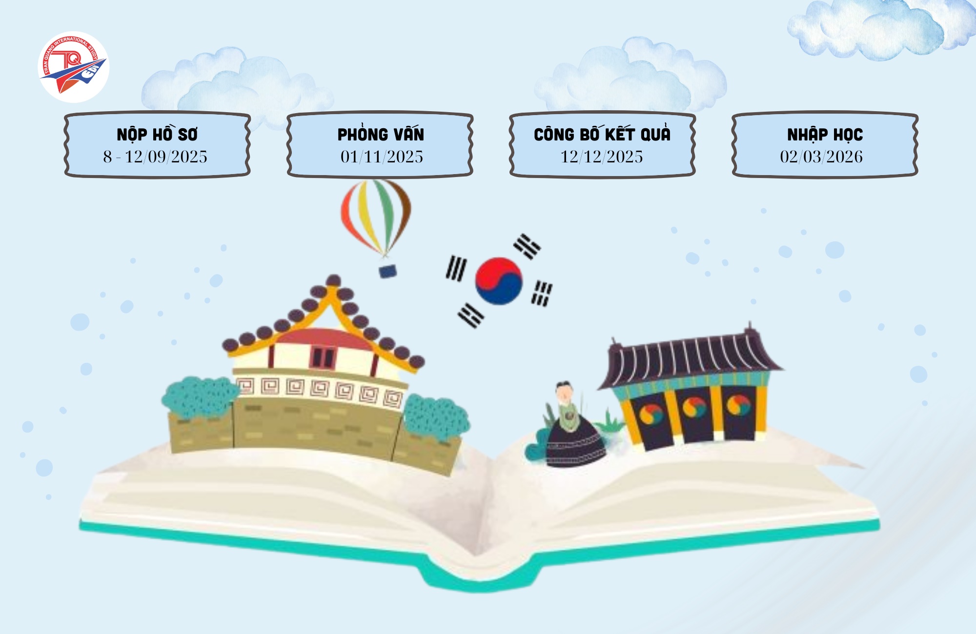 Thời gian tuyển sinh Đại học Changwon - Cơ sở Namhae 2026