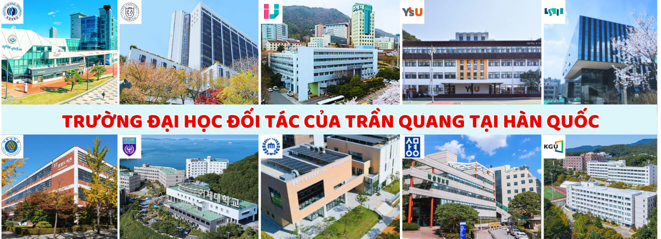 Đại Học Đối Tác Của Trần Quang Tại Hàn Quốc