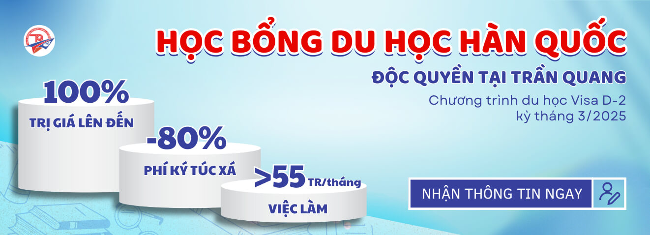 Học Bổng Du Học Hàn Quốc Độc Quyền 2025