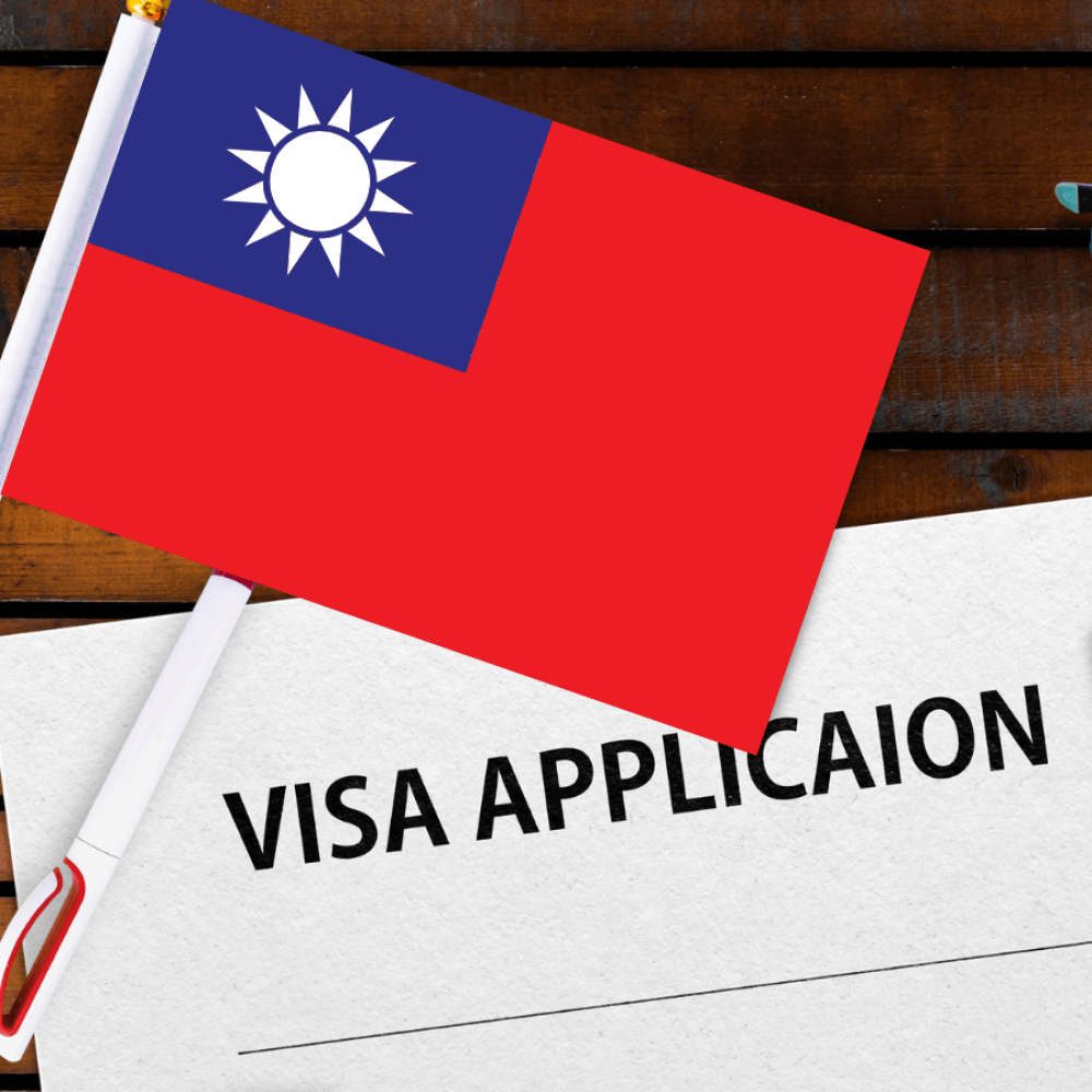 Cách xin visa Đài Loan