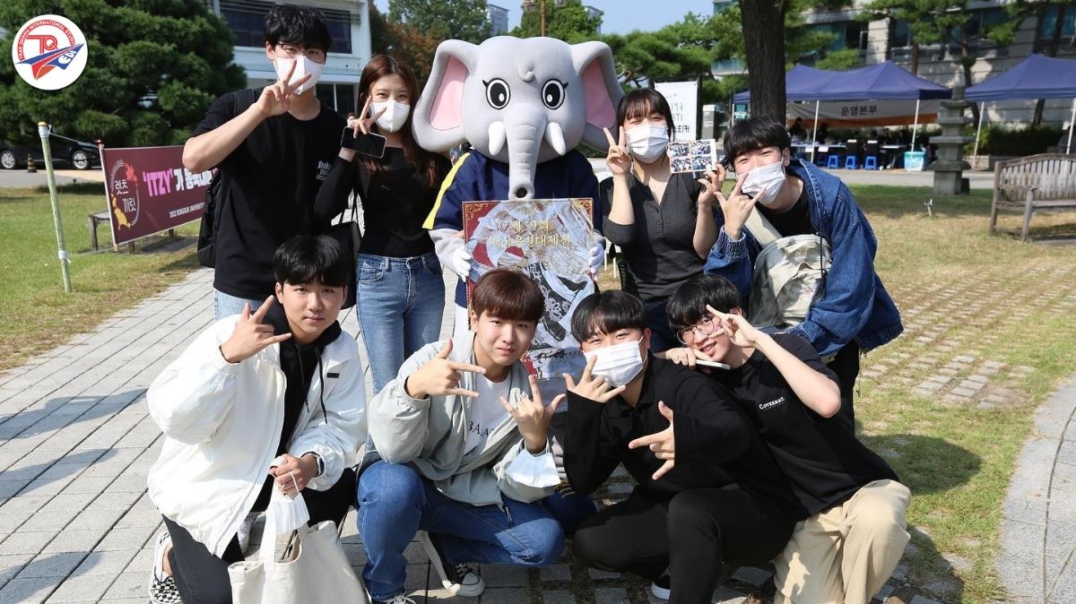 Buổi nhập học tại trường Đại học Dongguk