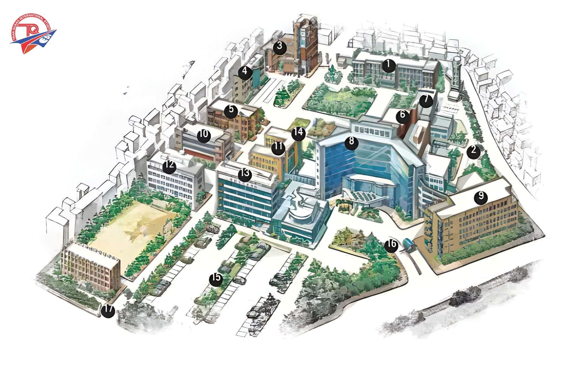 Chilam Campus của trường đại học quốc gia Gyeongsang