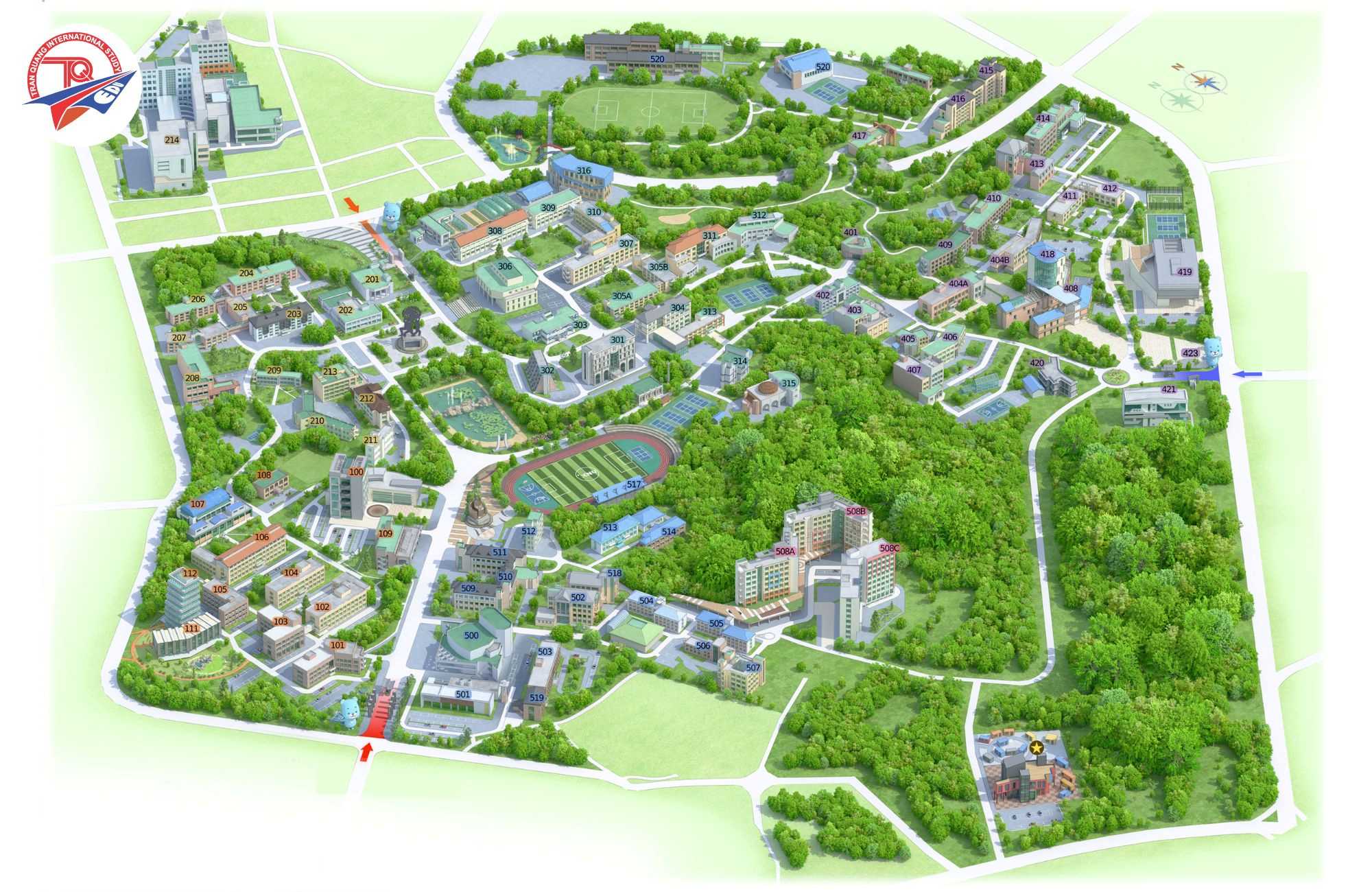 Chuncheon Campus Đại học Quốc gia Kangwon