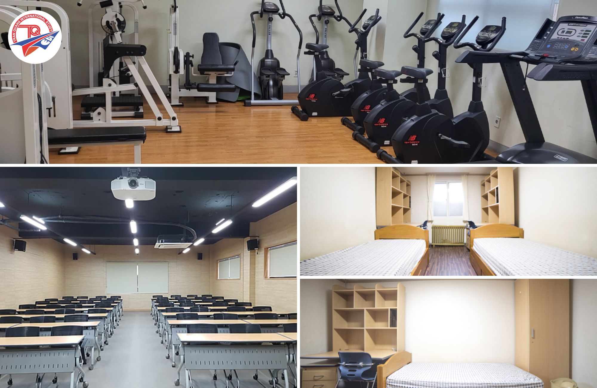 Cơ sở vật chất tại trường đại học quốc gia Gyeongsang