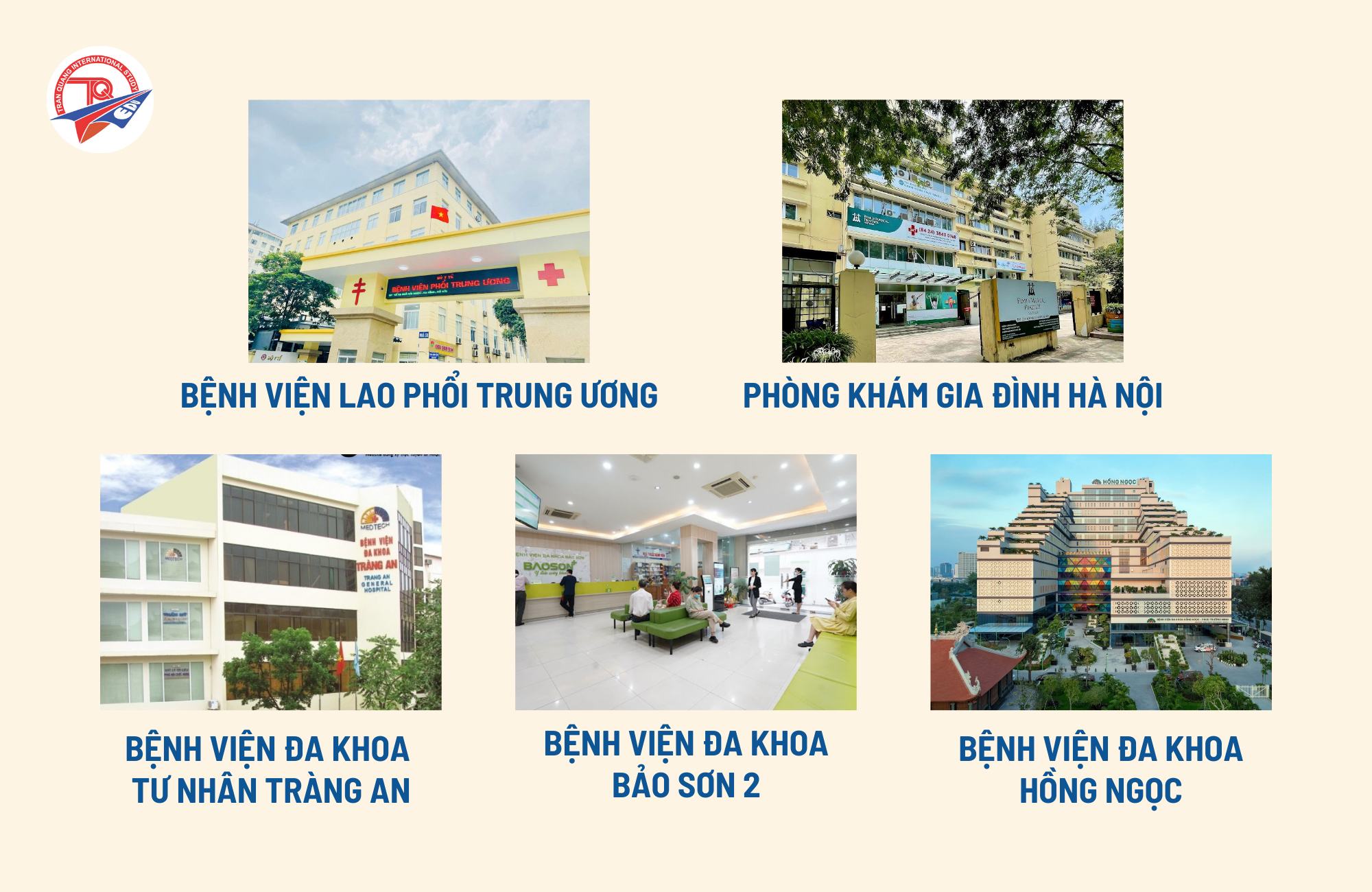 Địa điểm khám sức khỏe đi du học Hàn Quốc tại Hà Nội