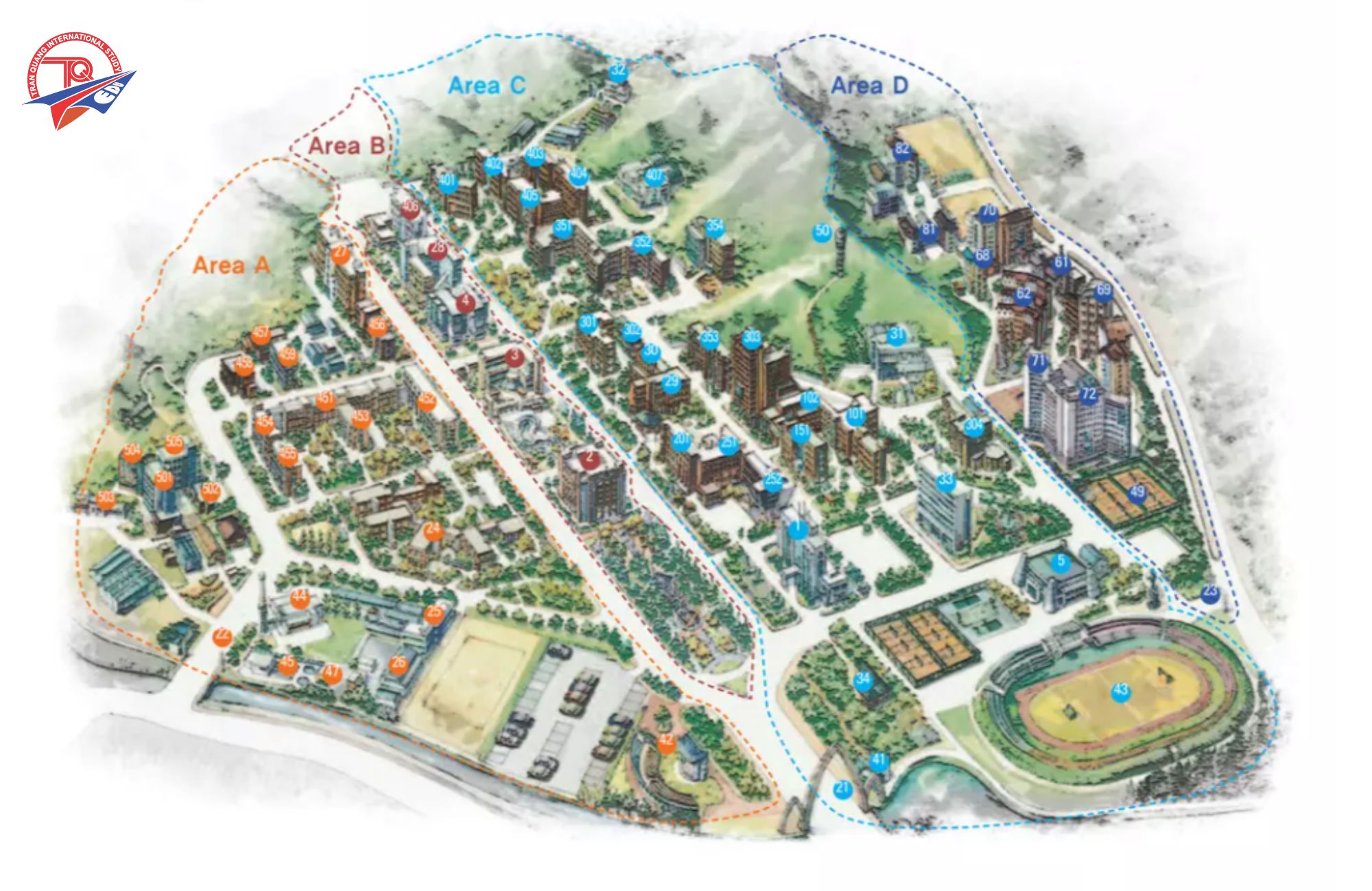 Gawja Campus của trường đại học quốc gia Gyeongsang