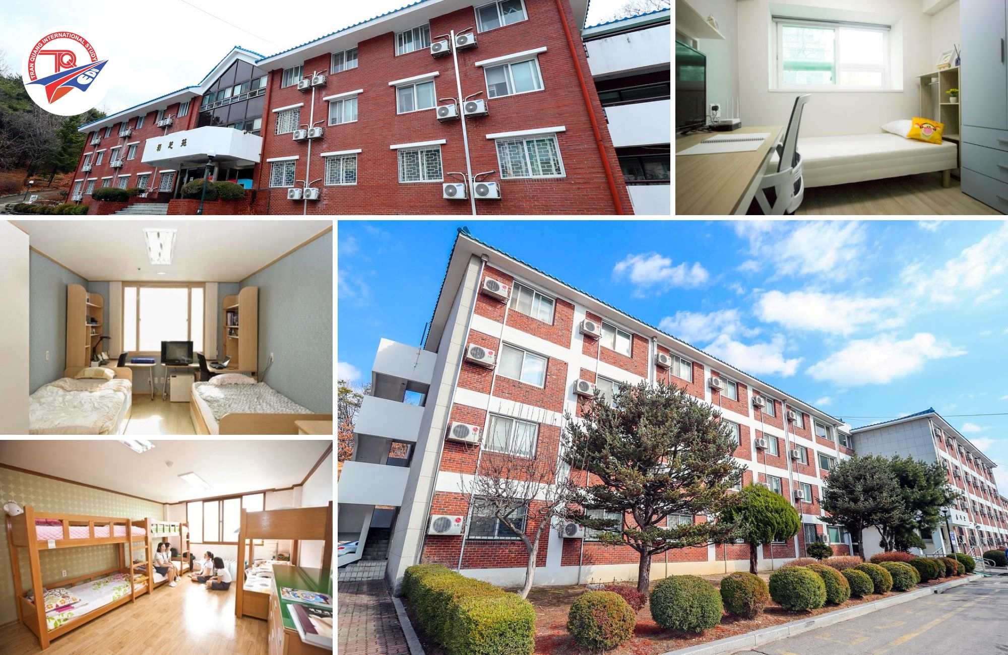 Ký túc xá và cơ sở vật chất tại trường đại học Quốc gia Kangwon