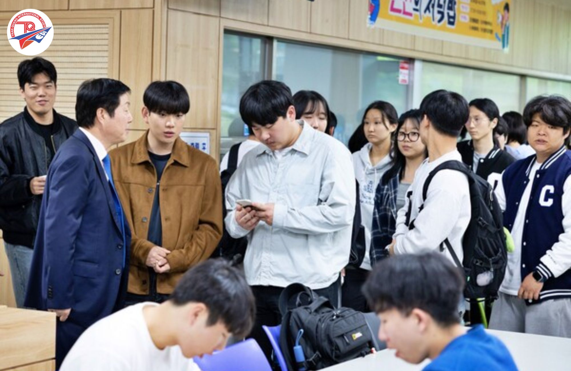 Sinh viên hệ sau đại học của trường đại học Quốc gia Chungnam Hàn Quốc