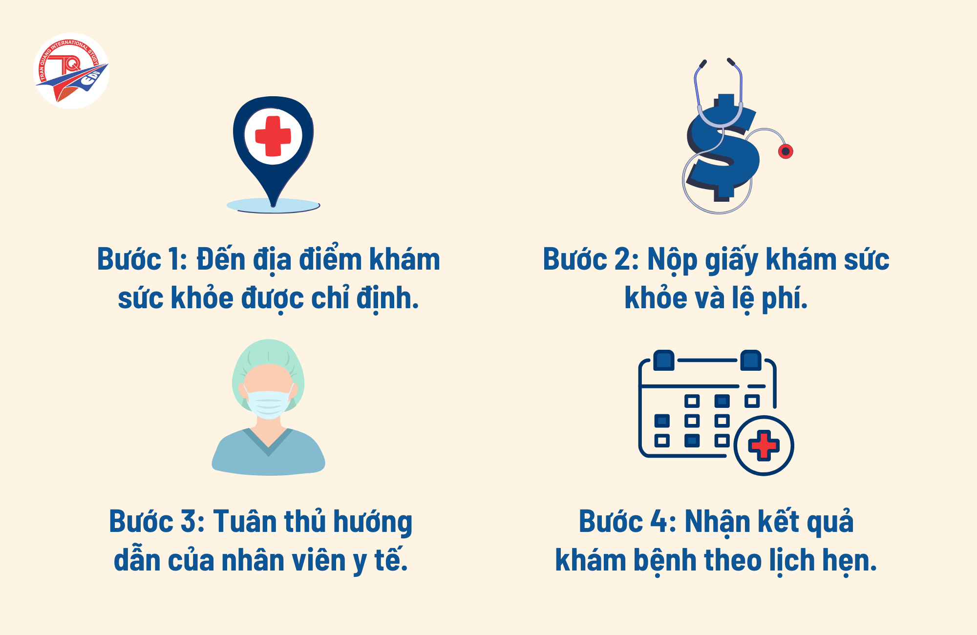 Thủ tục khám sức khỏe đi du học Hàn Quốc