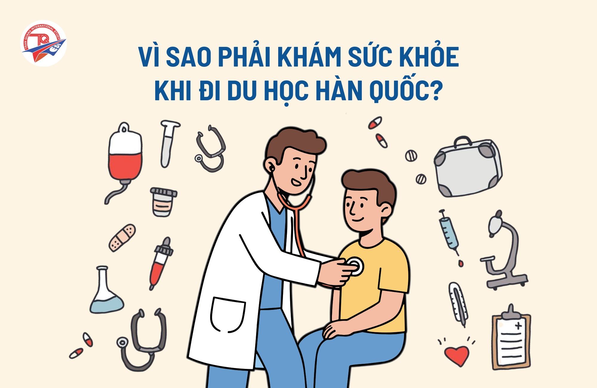 Vì sao phải khám sức khỏe khi đi du học Hàn Quốc?