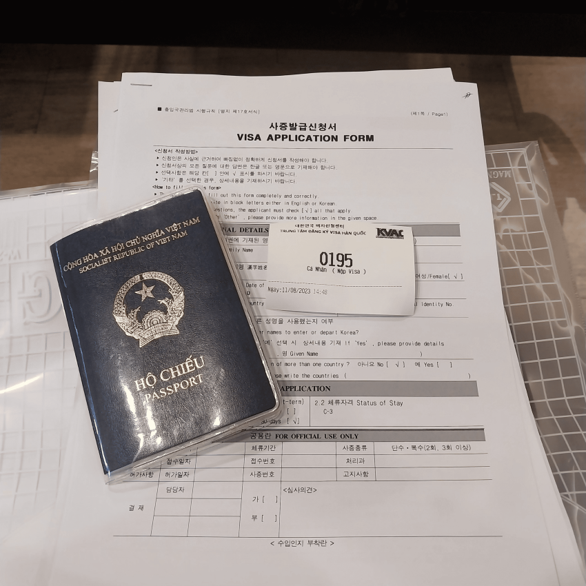 Các Bước Xin Visa Du Học Hàn Quốc