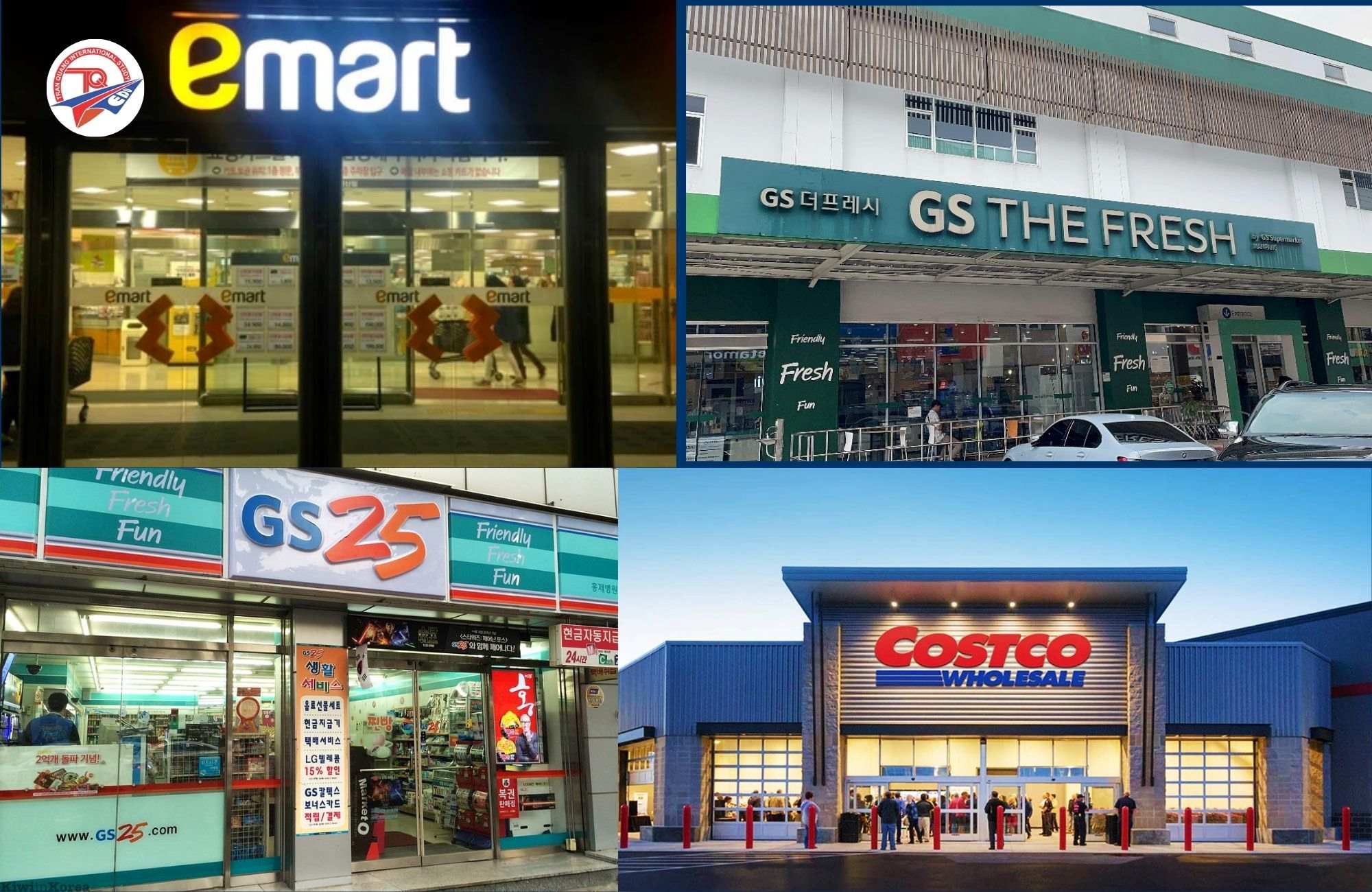 Các loại siêu thị phổ biến tại Hàn Quốc