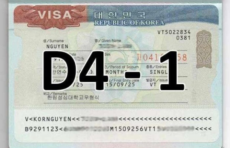 Du Học Tiếng Hàn D4 1