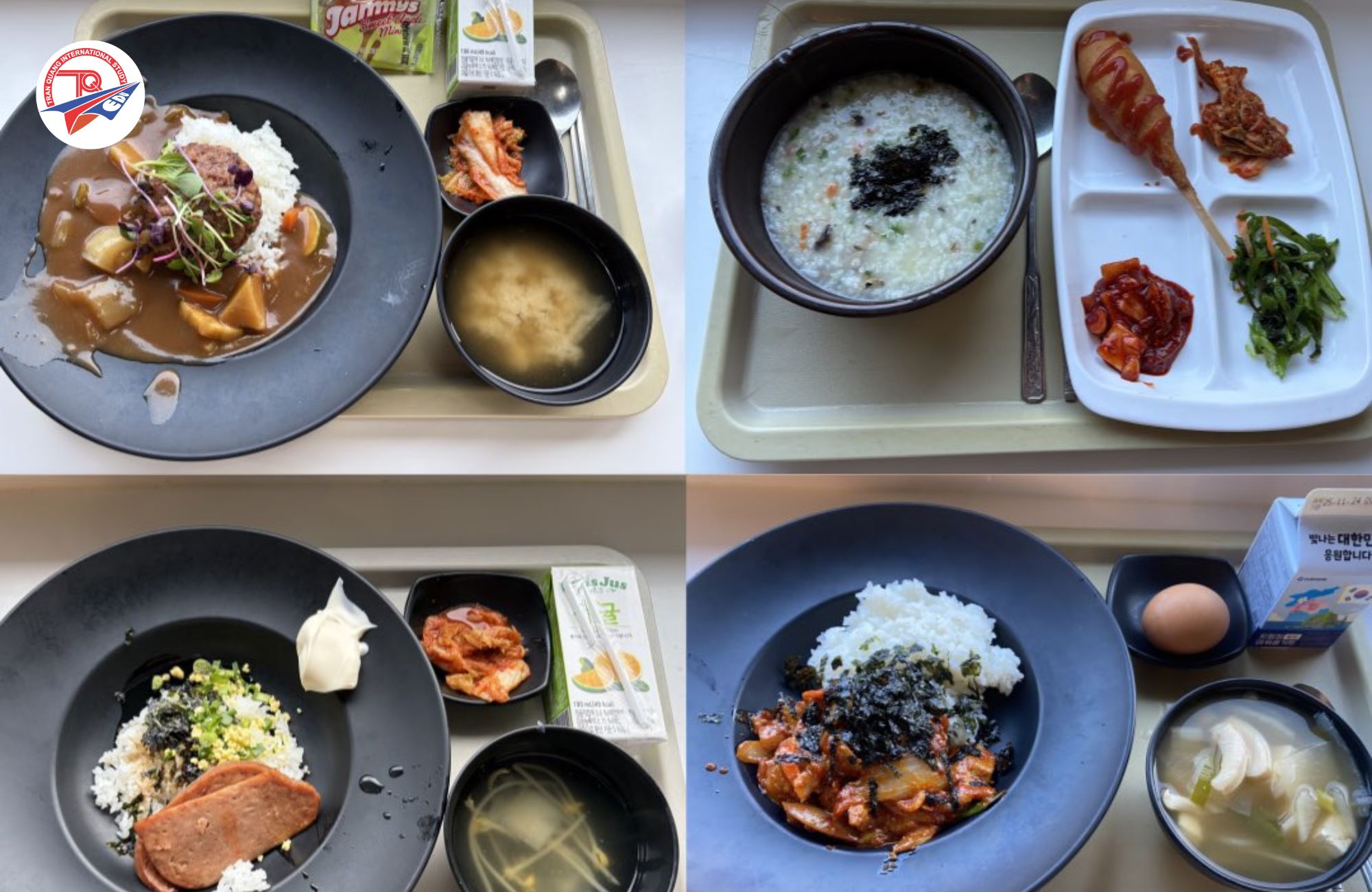 Khẩu phần ăn mỗi ngày của Đại học Quốc gia Kyungpook