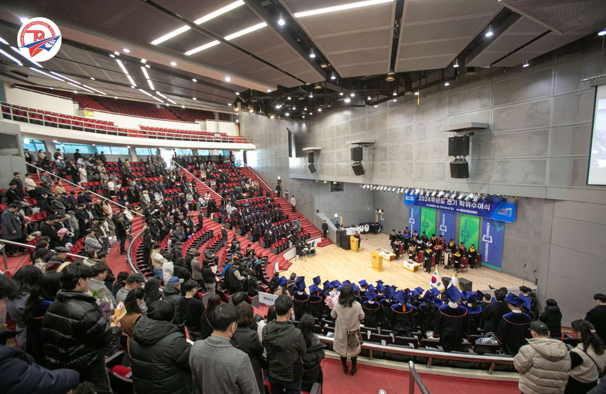 Lễ tốt nghiệp tại trường Đại học Kyonggi