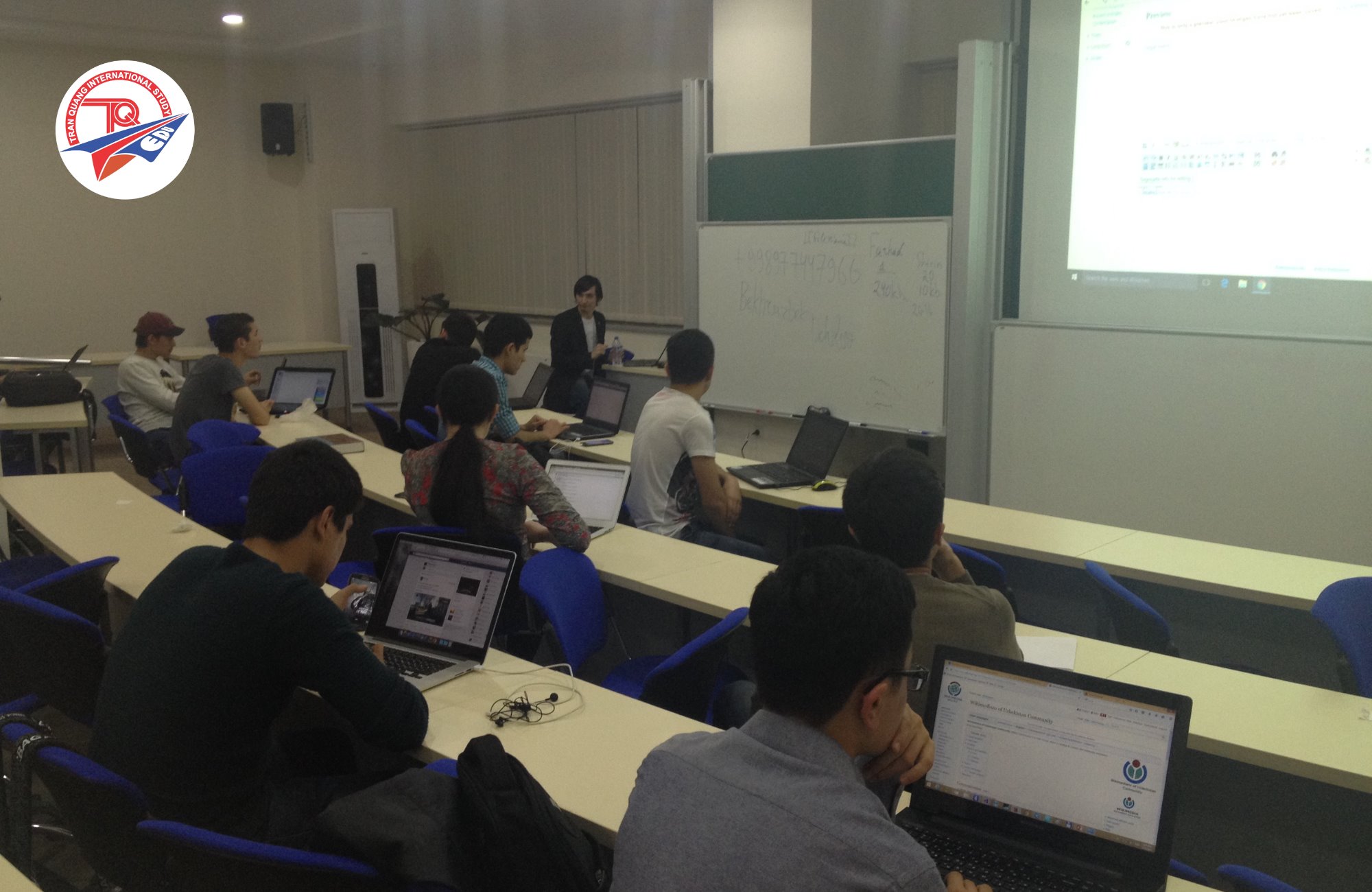 Lớp học Tiến sĩ tại trường đại học Inha