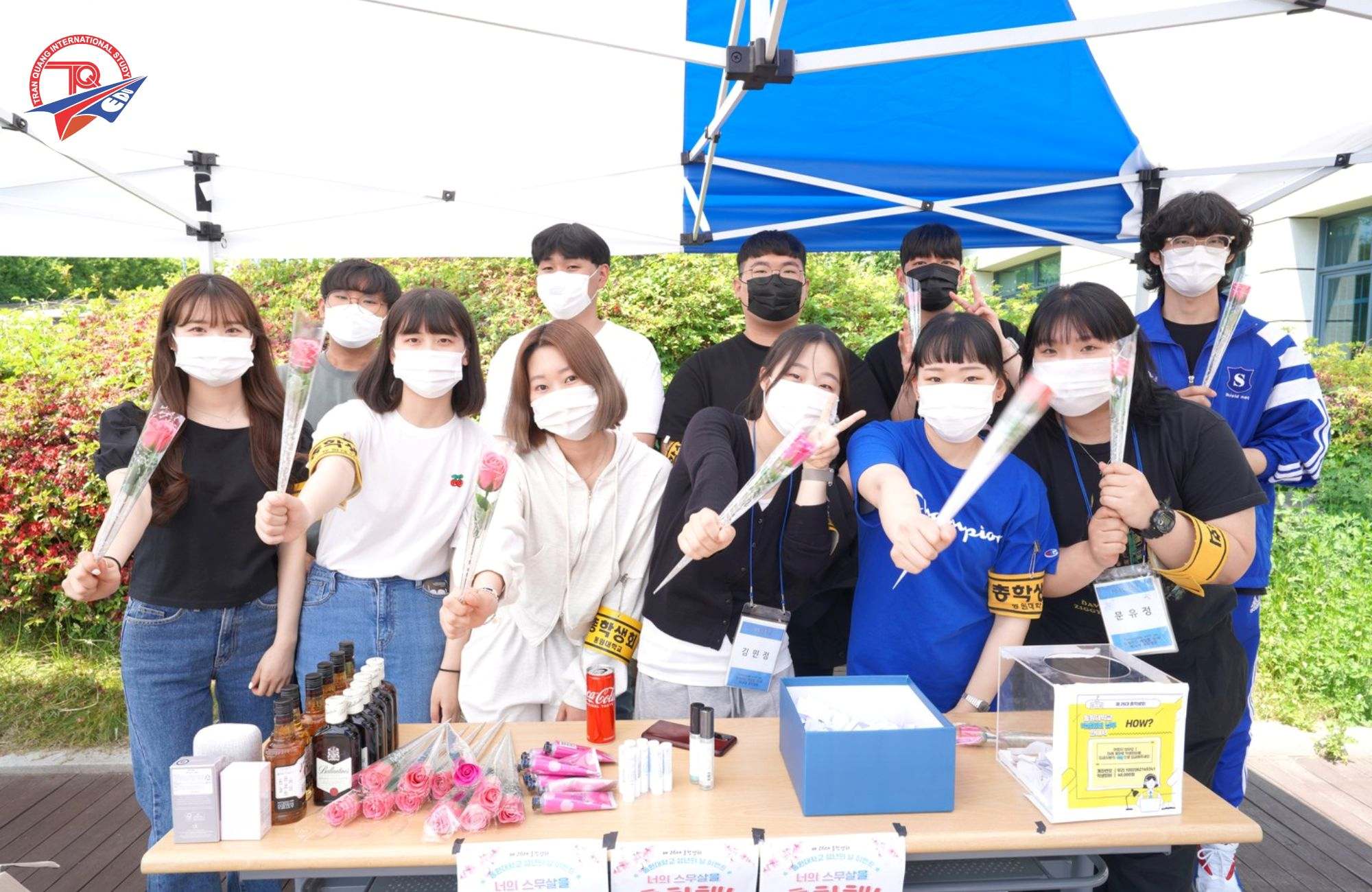 Sinh viên hệ đào tạo tiếng Hàn nhập học tại trường đại học Tongwon